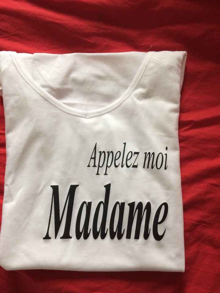 T-shirt pour le lendemain - 1