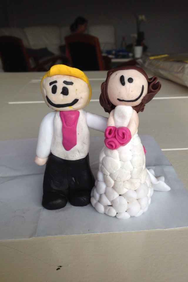 Figurines pour le gâteau - 1