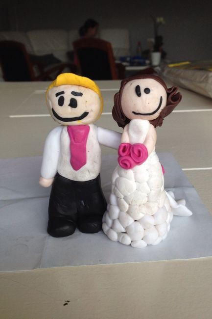 Figurines pour le gâteau - 1