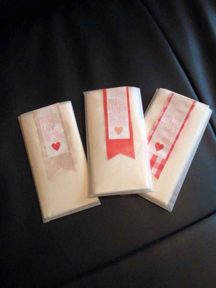 Mes pochettes larmes de joies - 1