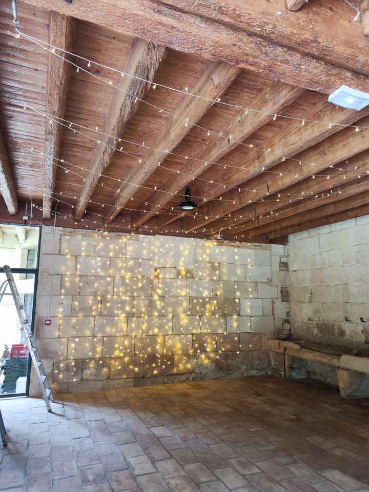 Lumière en "ciel étoilé" salle de réception - 1