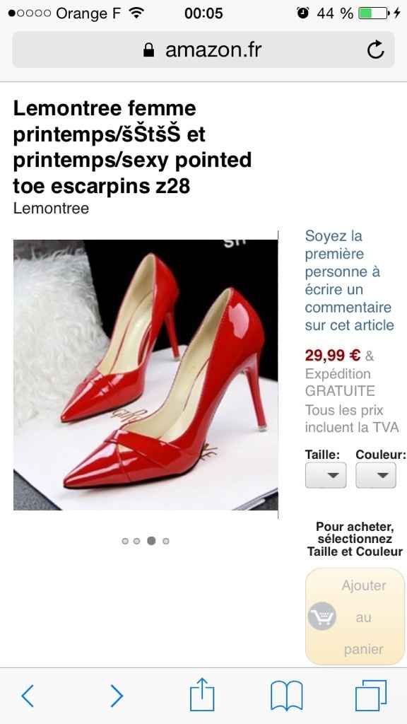 Et vous, comment sont vos chaussures? - 1