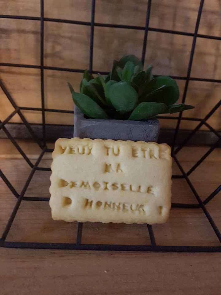 Petit gâteaux pour ma demande - 1