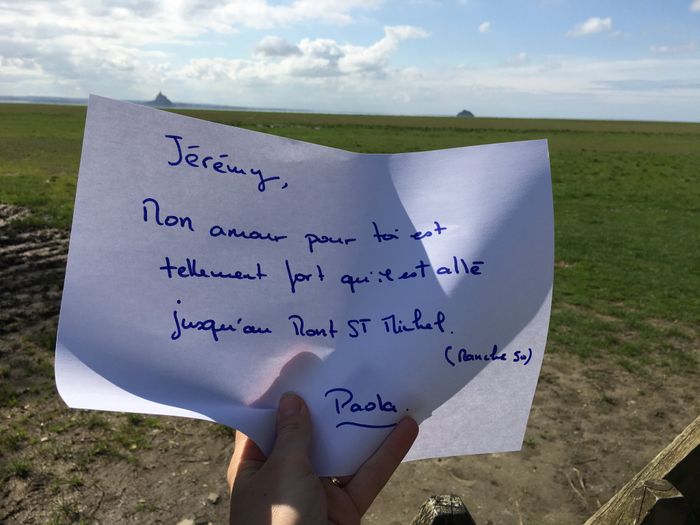 Live notes Mont St Michel pour Rose et Paola - 2