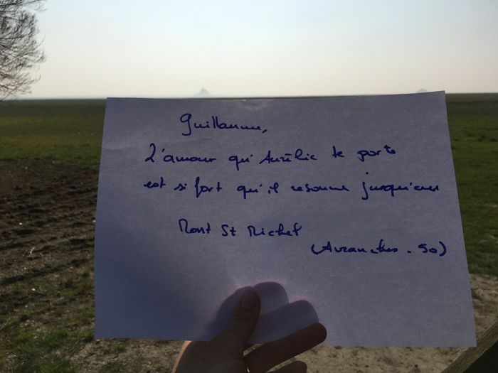 Love Notes du Mont St Michel - 1