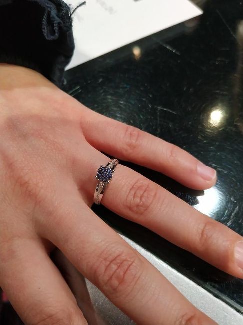 Bague de fiançailles photo - 1