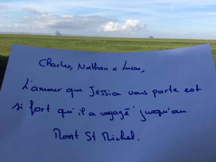 Loves notes du Mont St Michel pour vous - 3