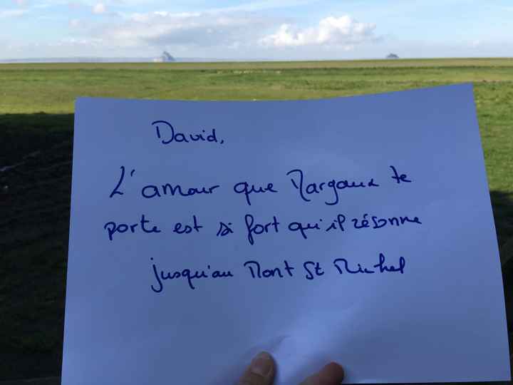 Loves notes du Mont St Michel pour vous - 4