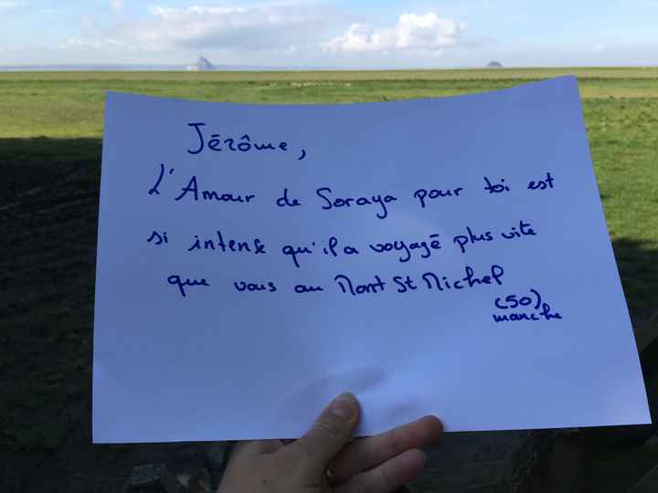 Loves notes du Mont St Michel pour vous - 2