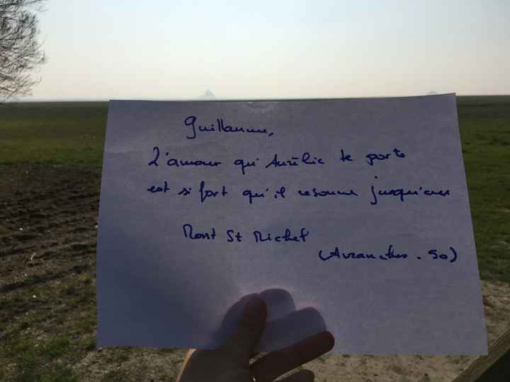 Love Notes du Mont St Michel - 1