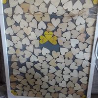 Création livre d'or cadre coeur - 1