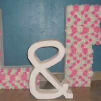 Décoration diy : nos initiales - 1