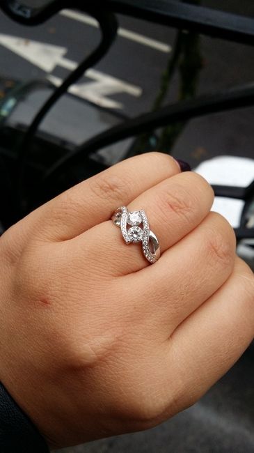 Ma bague de fiançailles :)