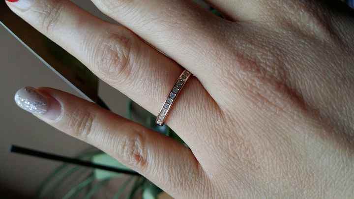 Ça fait pas mariage / bague de fiançailles... - 1