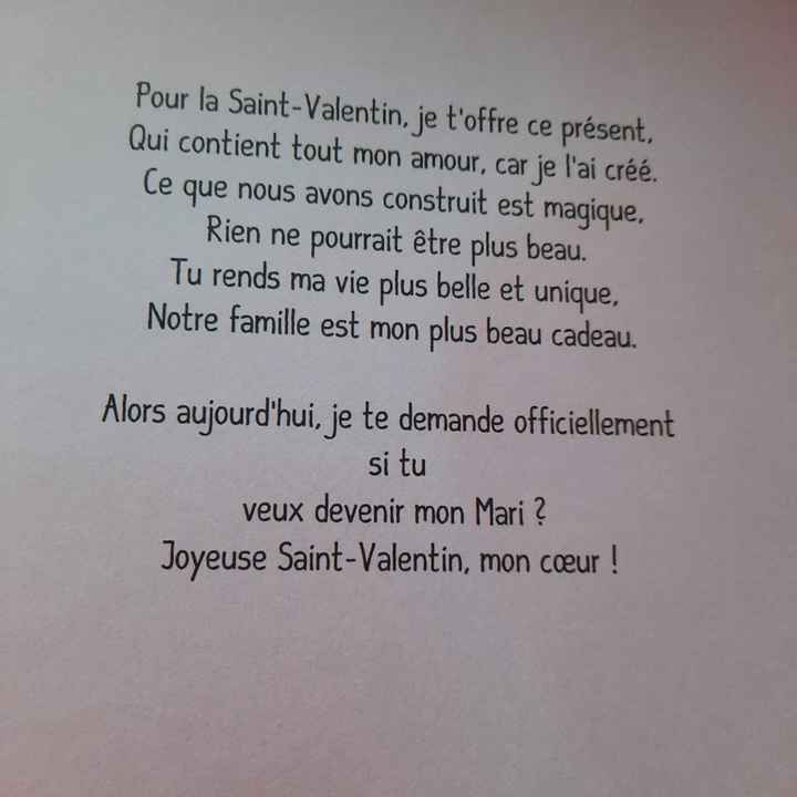 Cadeau futur mari - 2