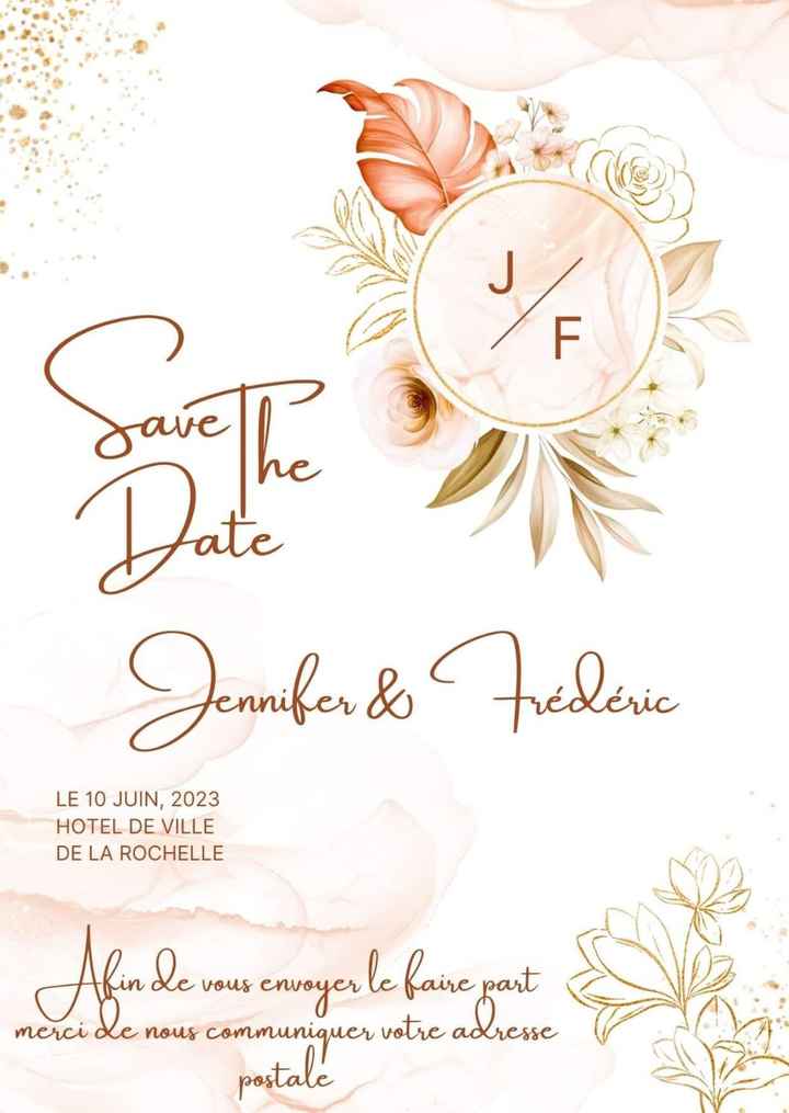 Save the date - 1
