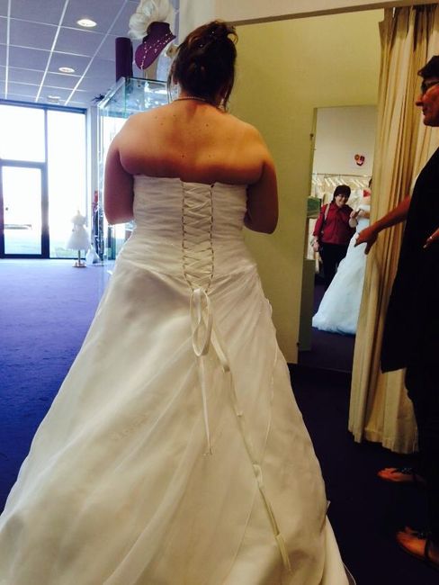 derrière de la robe