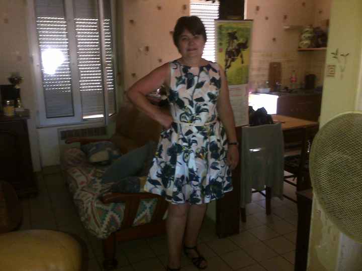 Ma maman dans sa tenue
