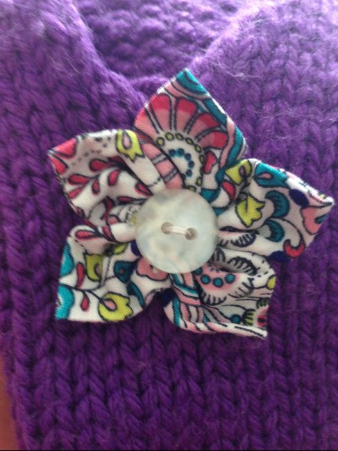 Boutonnière kanzashi