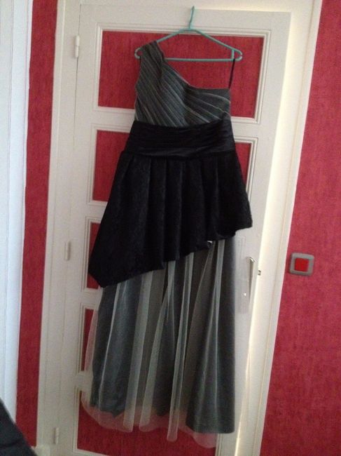 photo robe de la mère de la mariée de dos