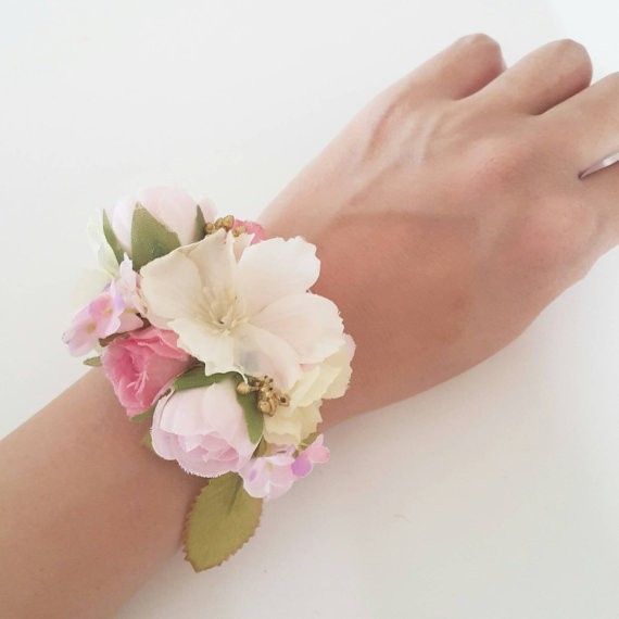 bracelet fleuri 