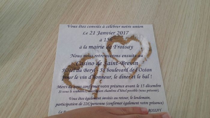 Nos faire-parts hivernal... - 2