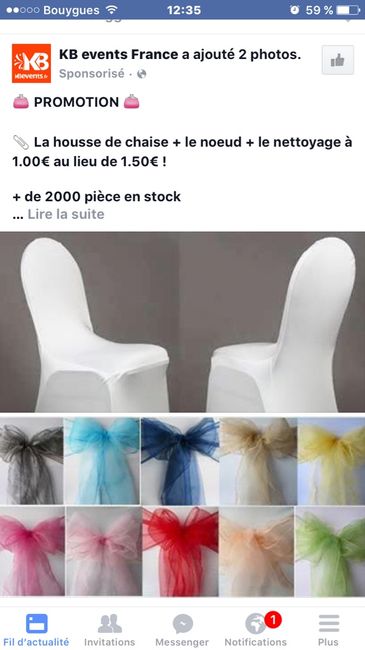 Pas de housse de chaise? - 1