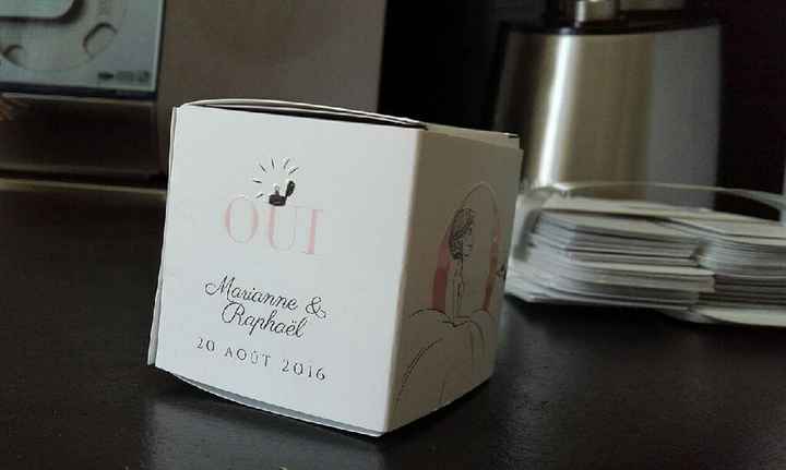 Mes cornets ! :) et mes fp de chez faire part creatif - 2