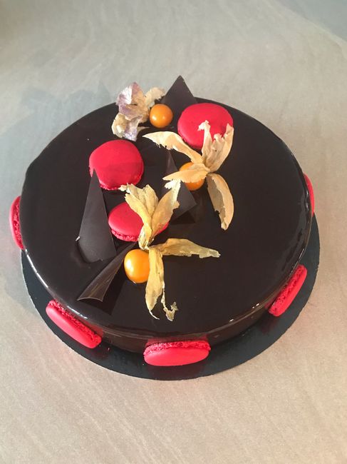 Voici les testes des deux entremets pour le dessert - 2