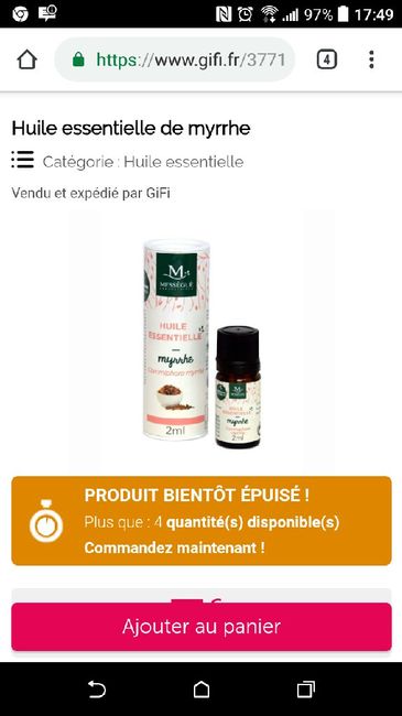 Huile essentiel et bougie - 1