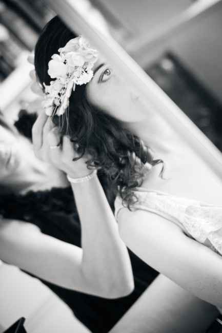 préparatifs coiffure