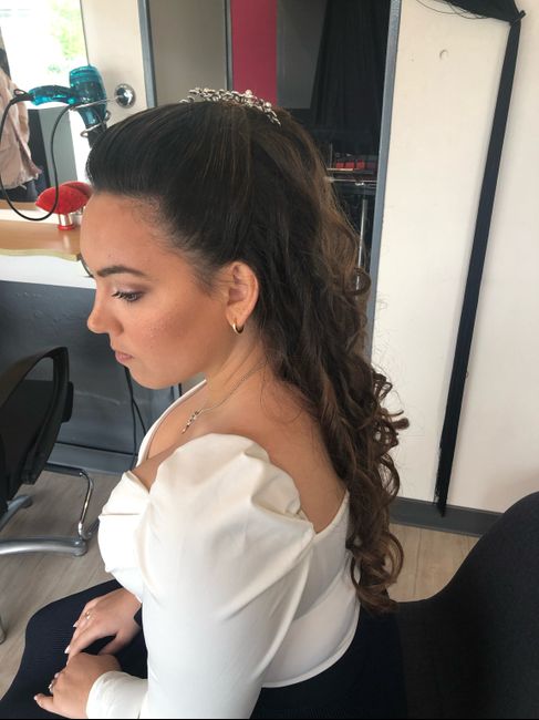 Essaie coiffure et maquillage 💄 👰🏻 - 3
