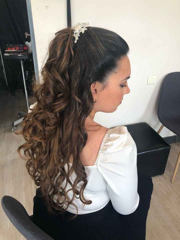 Essaie coiffure et maquillage 💄 👰🏻 - 2