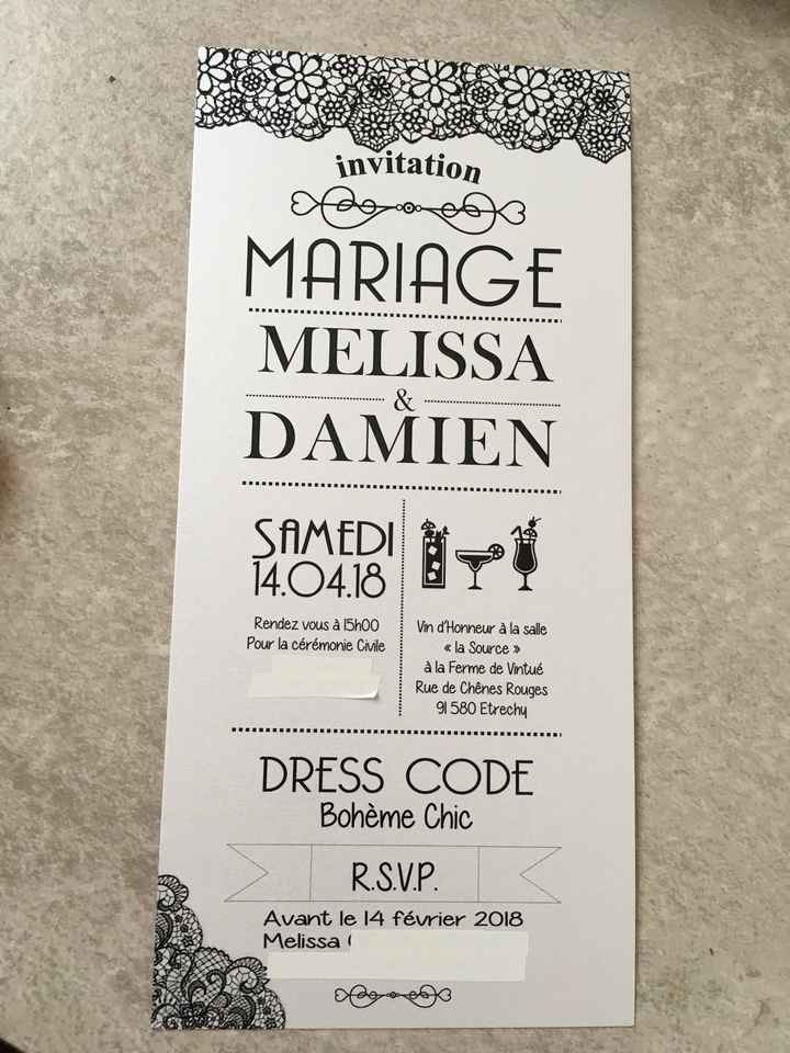 Journée faire part today !!! - 1