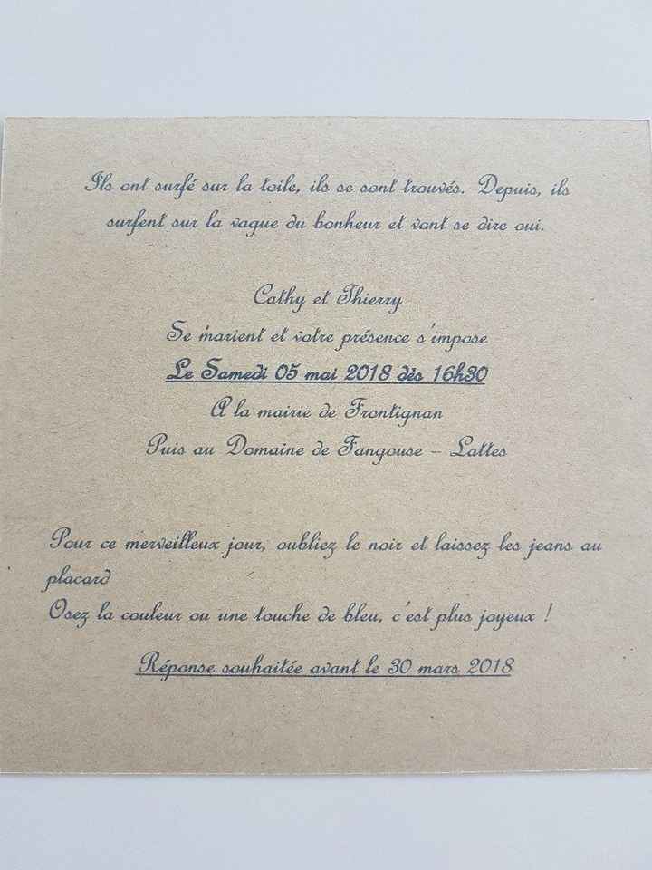  Faire-parts - 2