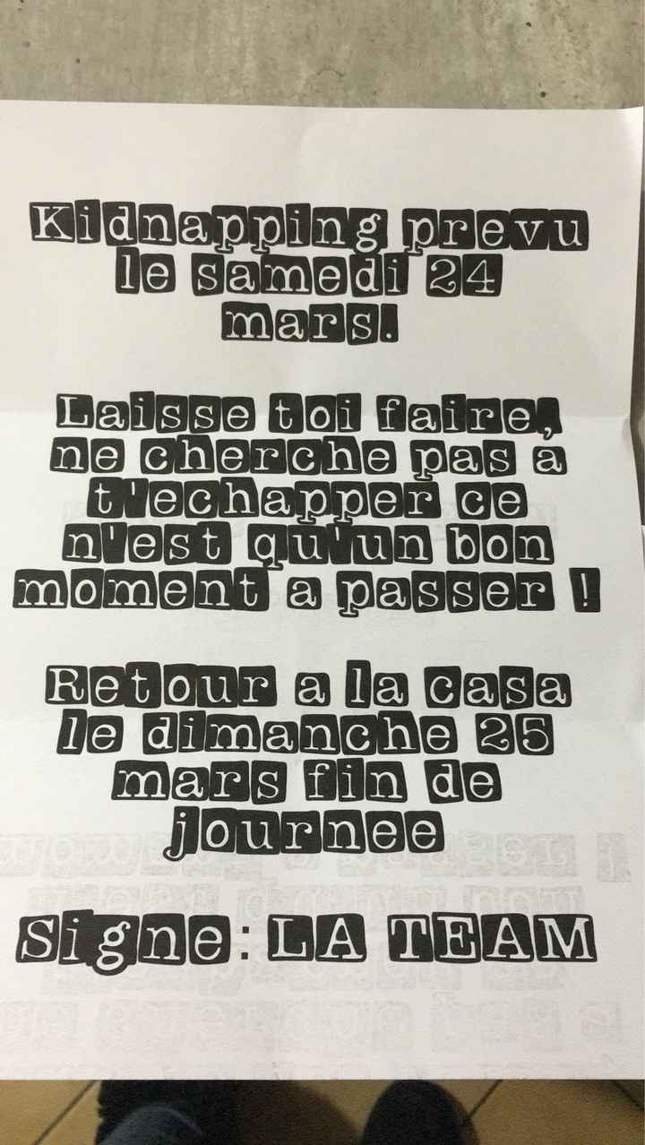 ✨evjf surprise !!✨ - 2