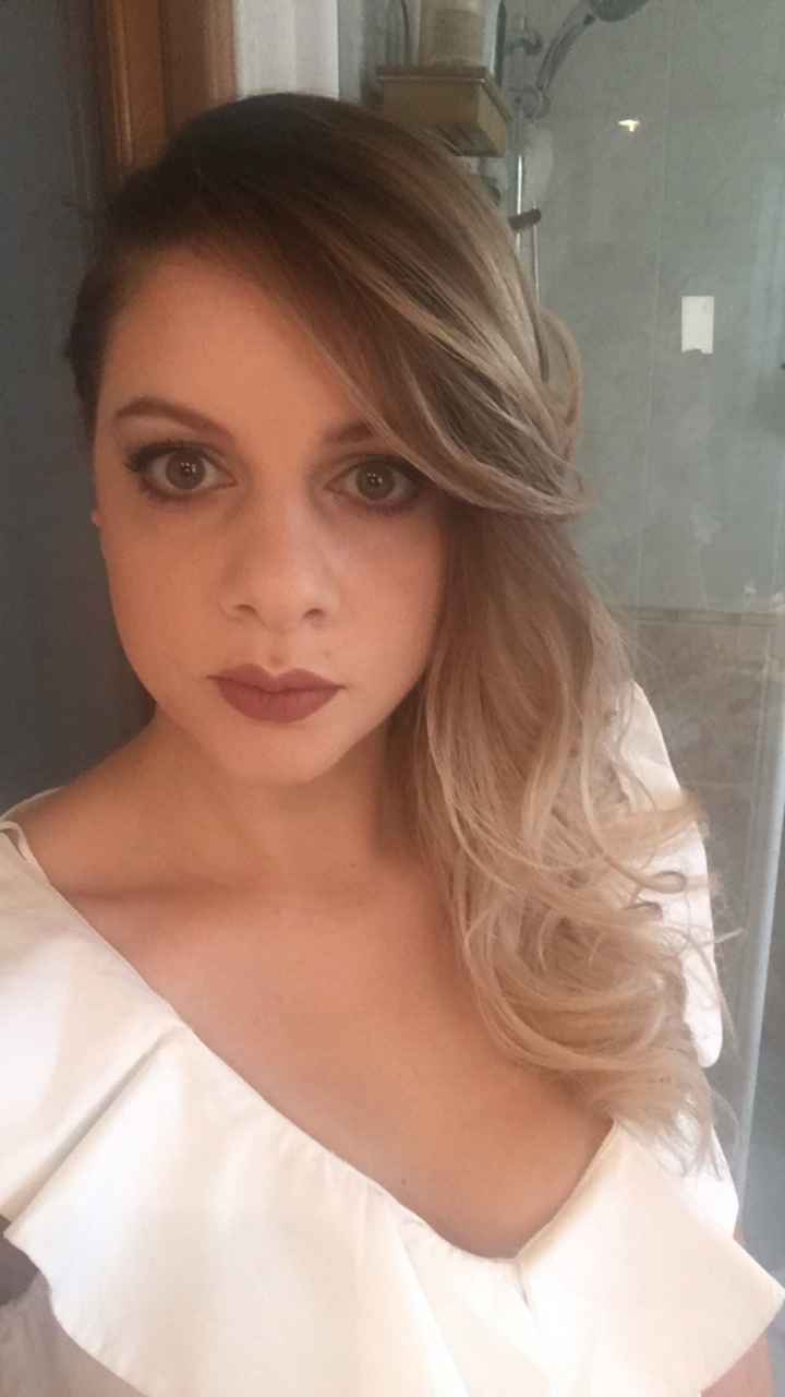 a j-2 : on refait coiffure et maquillage!! - 1