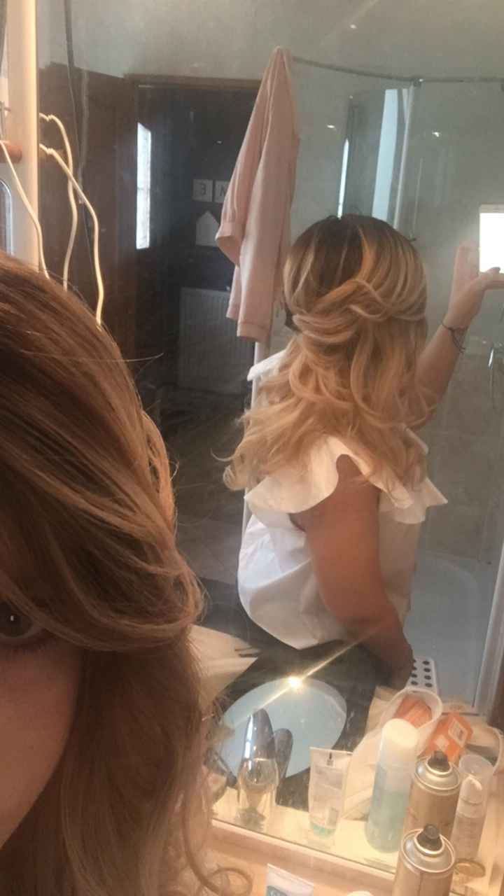 a j-2 : on refait coiffure et maquillage!! - 2