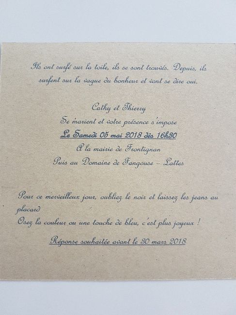  Faire-parts - 2