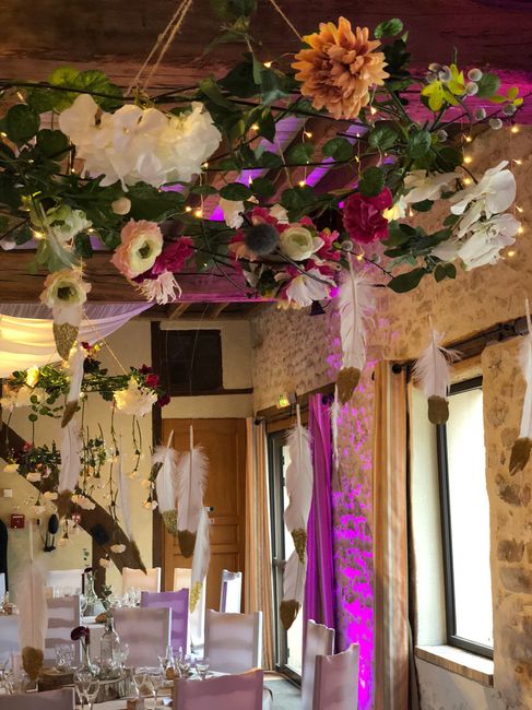 Décoration - Plafond fleuri - 2