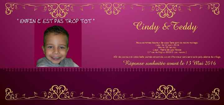 Faire part commander - 2