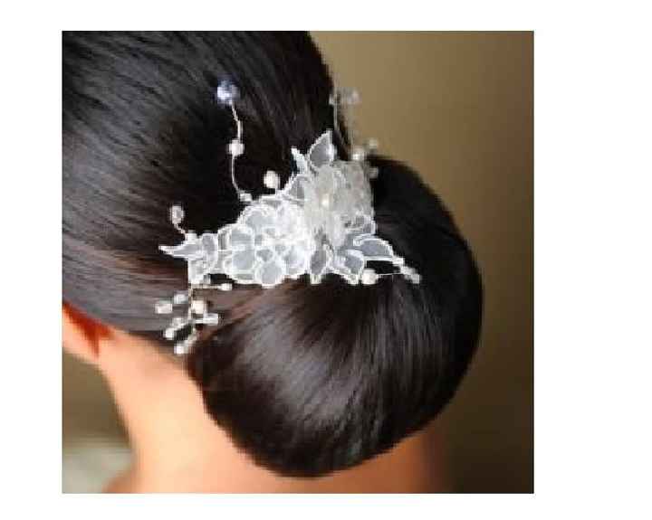 chignon mariée