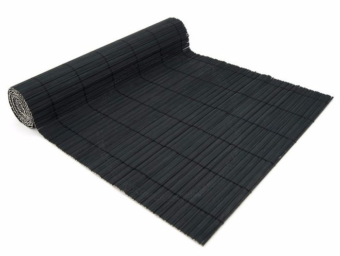 chemin de table noir 