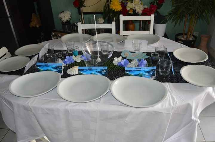 la table