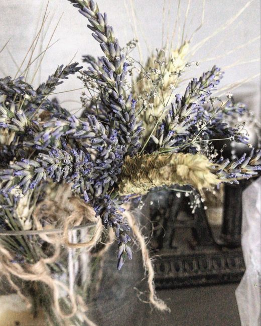Composition florale mariage vintage 3