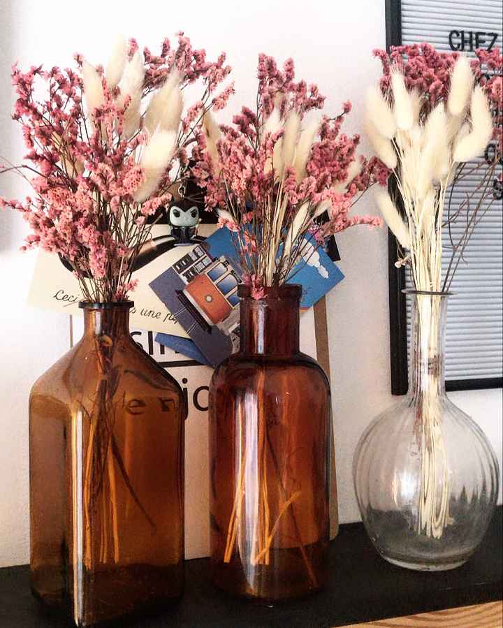 Composition florale mariage vintage - 1