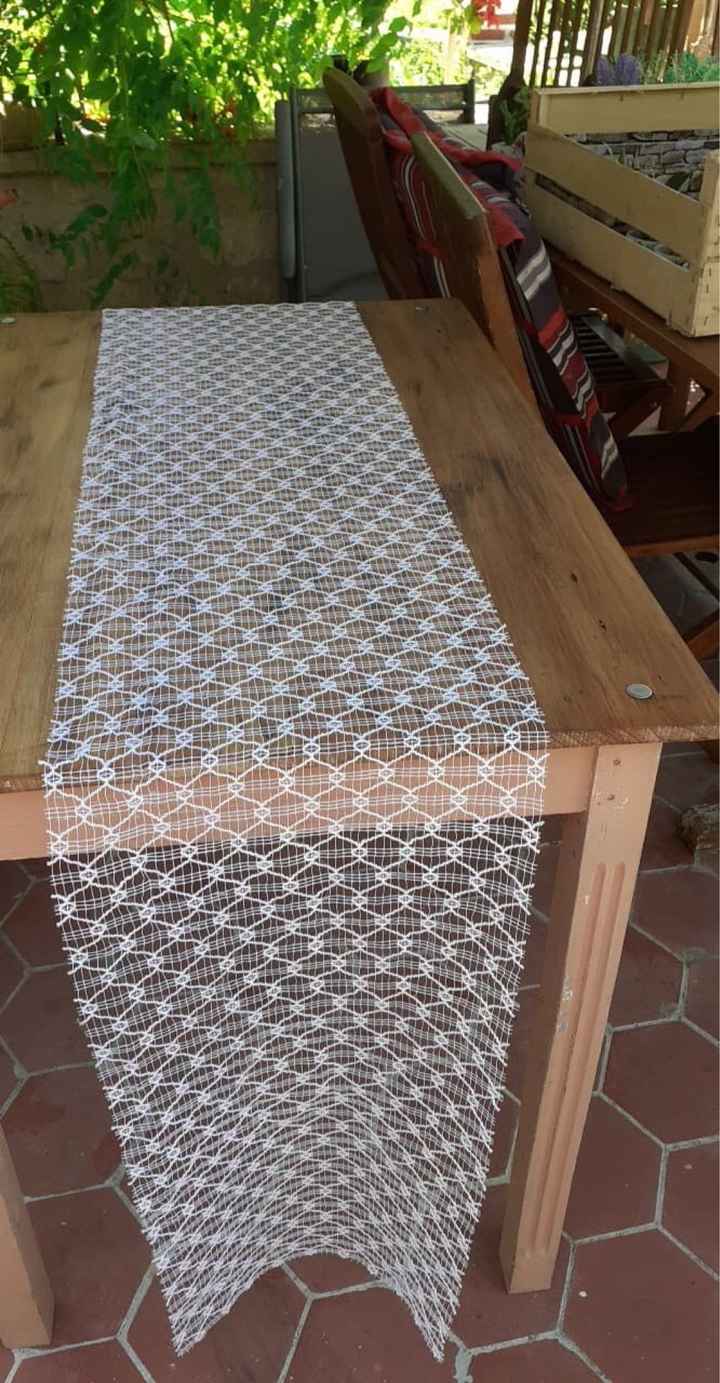 Chemin de table dentelle - 2
