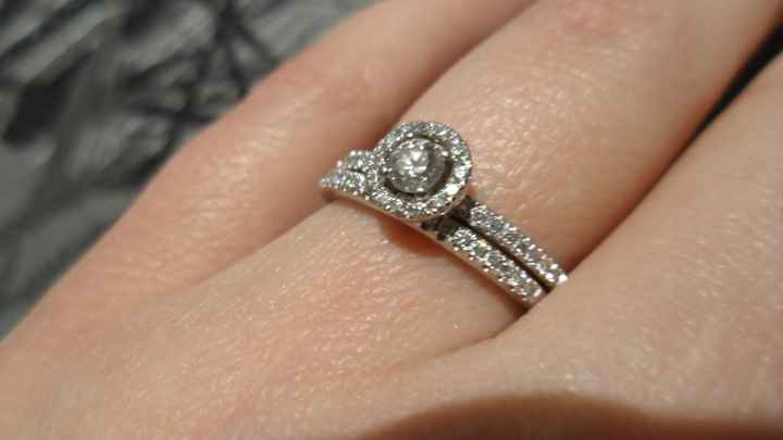 mes bagues de fiançaille et alliance