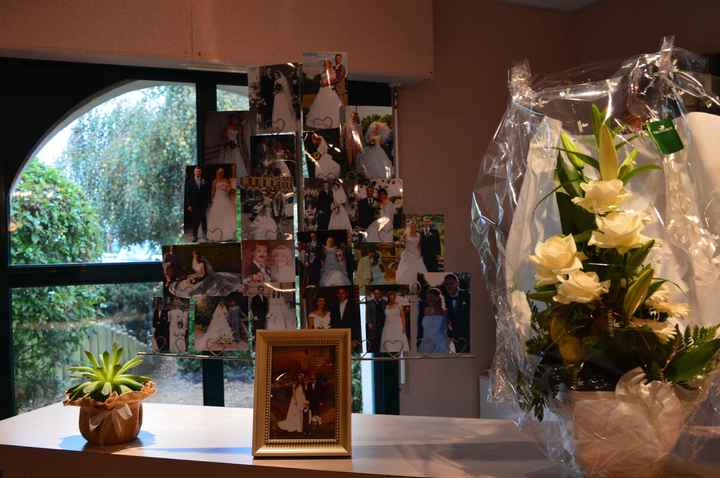 les mariés de la famille et des amis