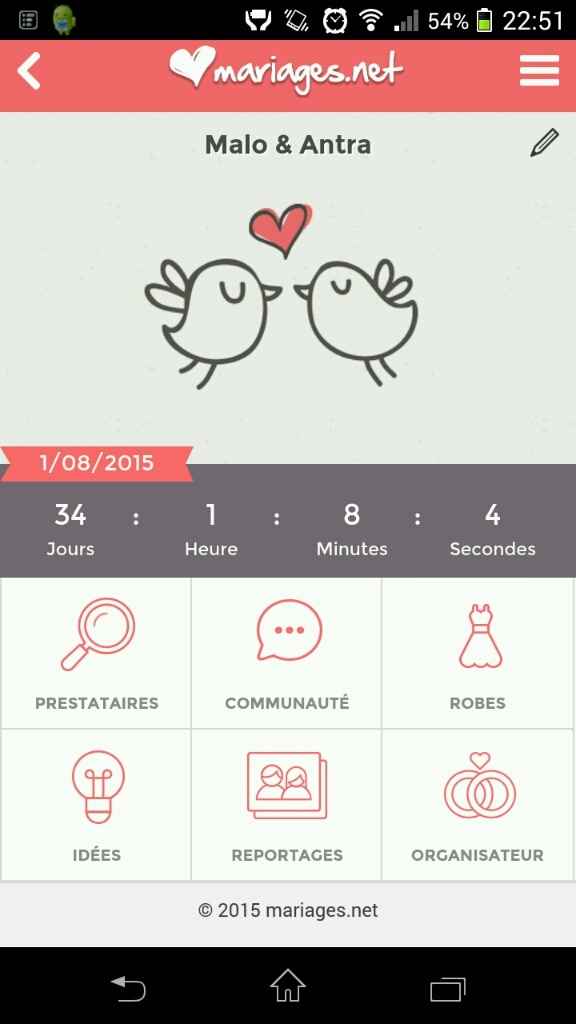 Compte à rebours général mariages.net - 1